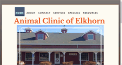 Desktop Screenshot of animalclinicofelkhorn.com